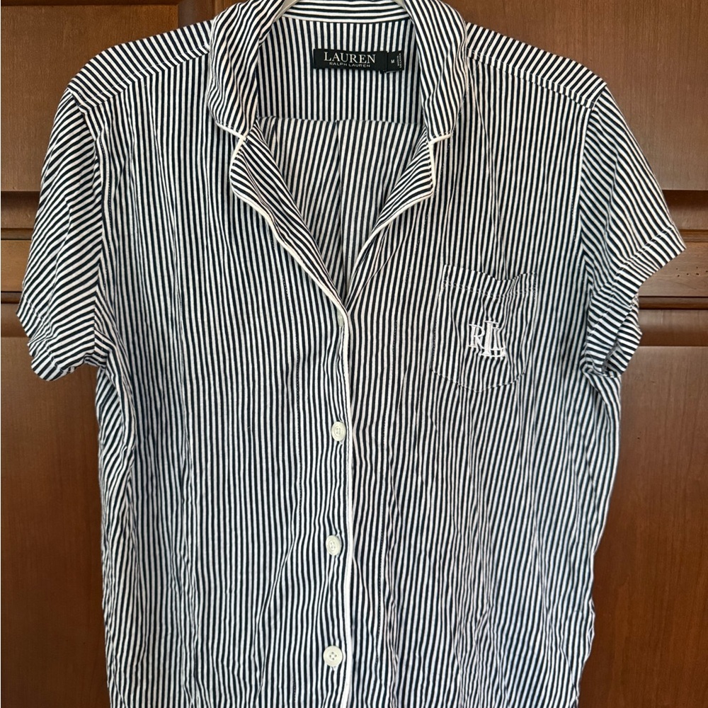 Vintage Ralph Lauren Striped Pajama Set